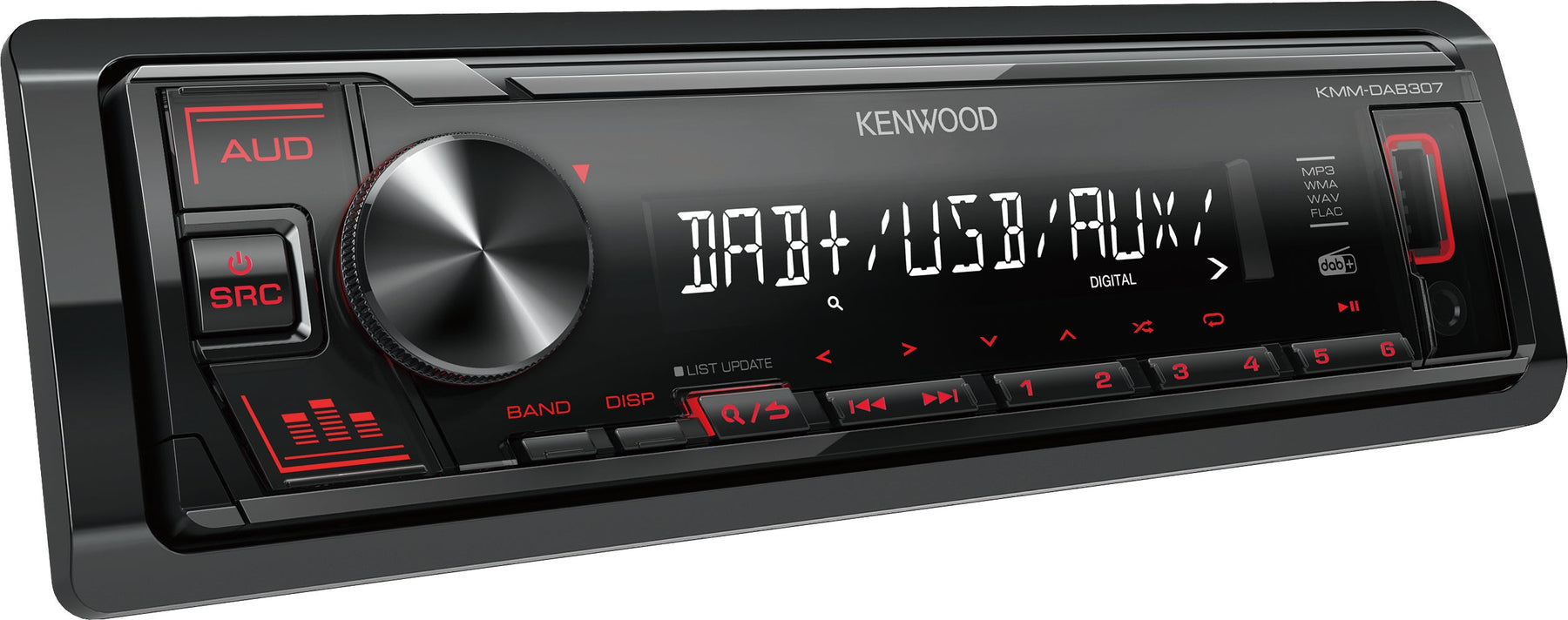 OUTLET Kenwood KMM-DAB307. Digital Media Receiver con Digital Radio DAB+ built-in