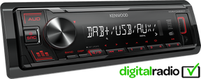 OUTLET Kenwood KMM-DAB307. Digital Media Receiver con Digital Radio DAB+ built-in