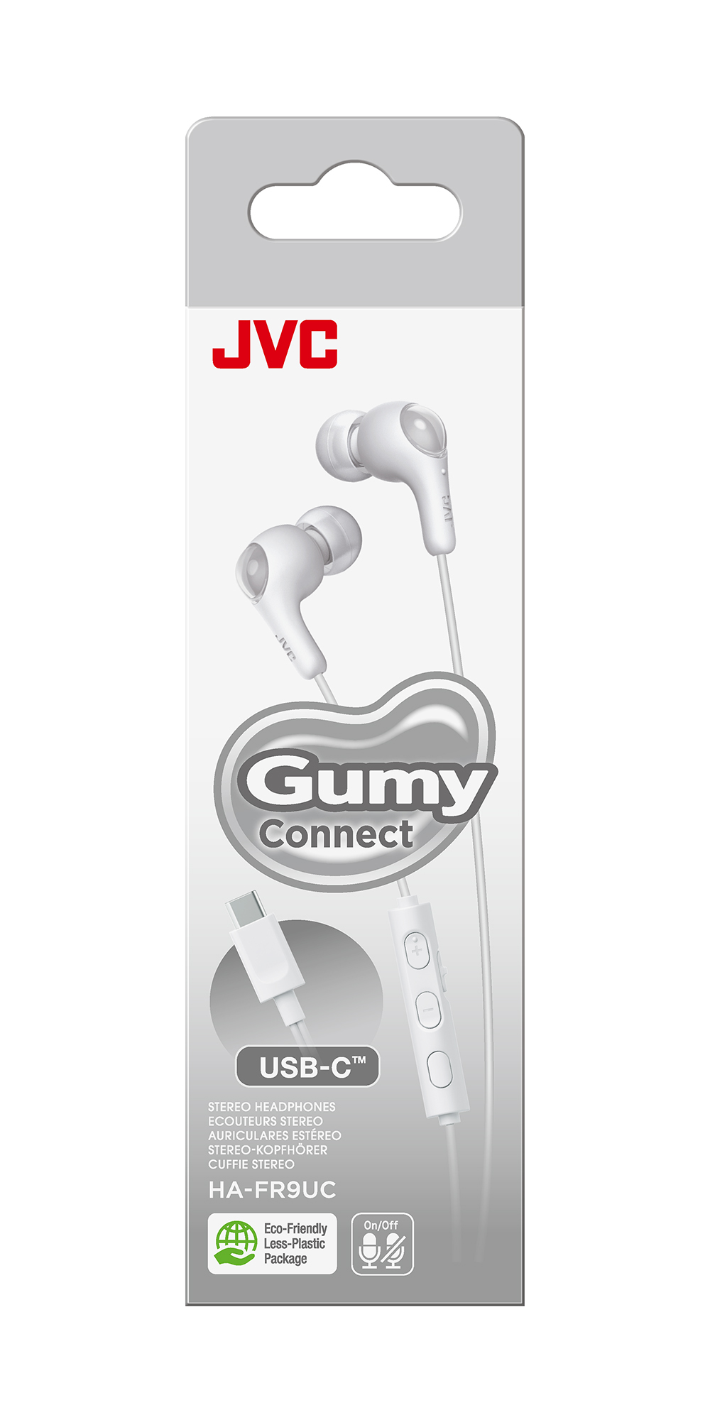 OUTLET JVC HA-FR9UC - Auricolari "Gumy Connect" in ear