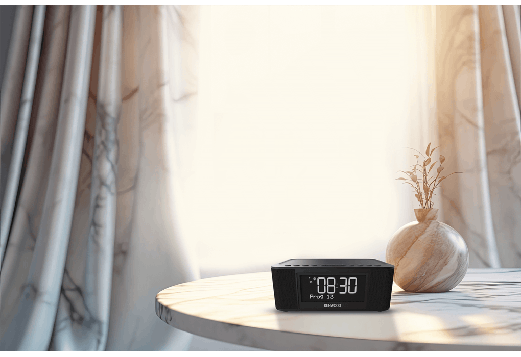 Kenwood CR-ST40DAB Radiosveglia con Bluetooth e DAB+