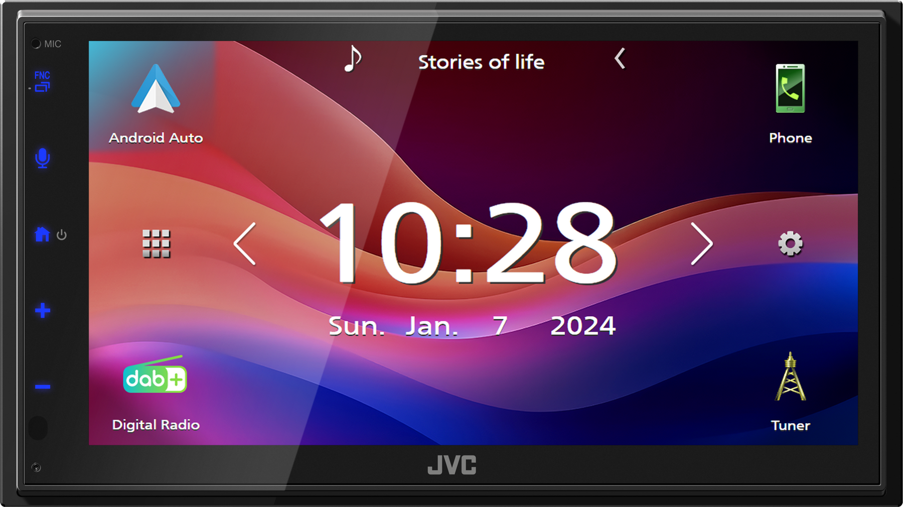 JVC KW-M595DBT Monitor multimediale con schermo da 6,8''