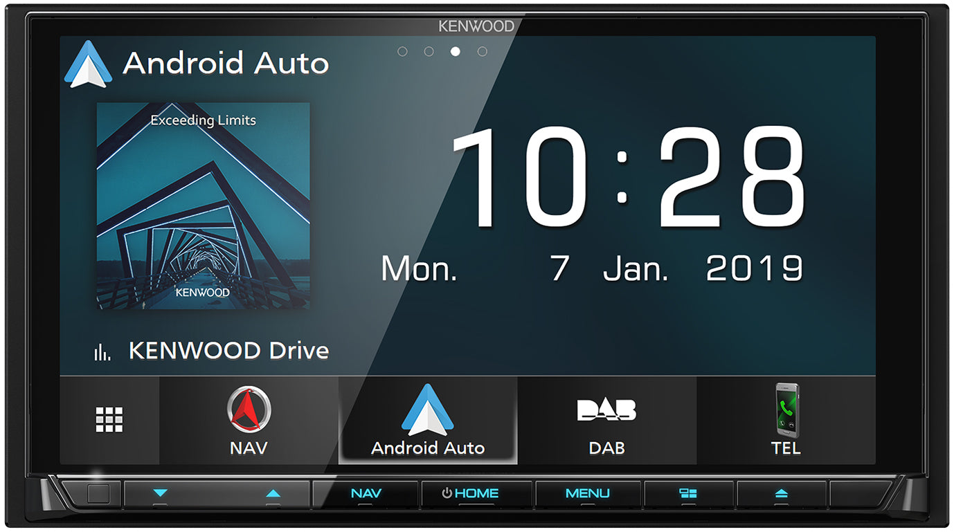 Kenwood DNX9190DABS. Sistema di navigazione AV con monitor 6,8" con Smartphone Control, DAB+ e Wi Fi inclusi