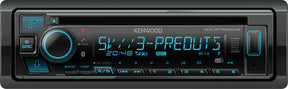 Kenwood KDC-BT960DAB. Sintolettore CD con Digital radio DAB+, Bluetooth technology e assistente vocale Amazon Alexa .