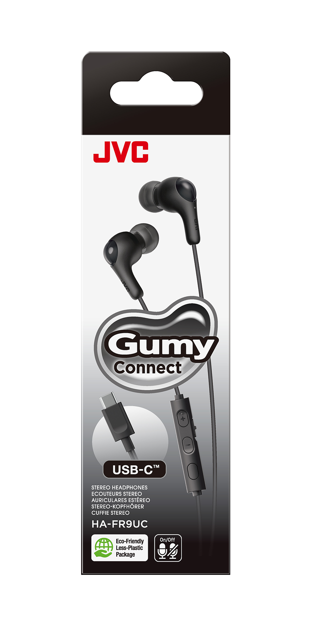 JVC HA-FR9UC - Auricolari "Gumy Connect" in ear