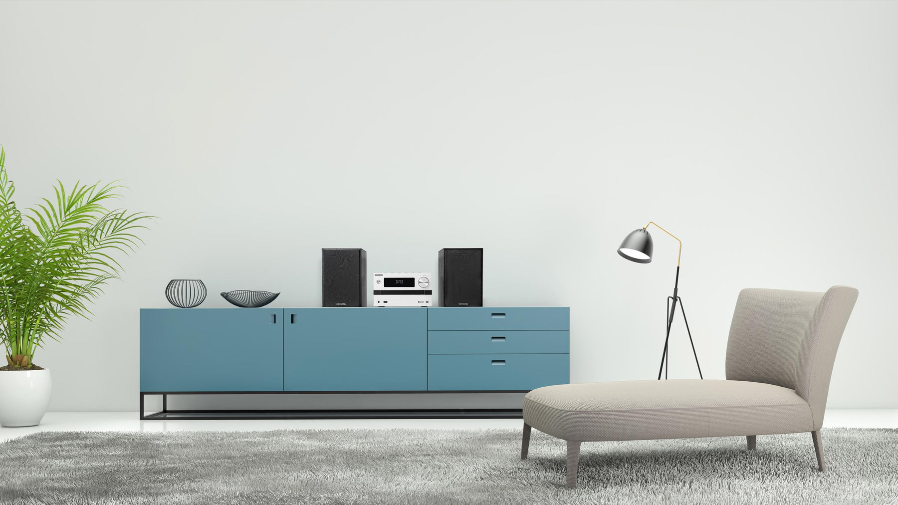 KENWOOD M-720DAB Sistema Micro Hi-Fi Bluetooth DAB+