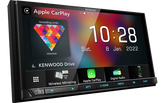 KENWOOD DMX8021DABS Digital Media AV Receiver con  7.0" WVGA Display, Wireless Smartphone Connections, Bluetooth & Digital Radio DAB+