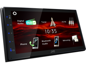 JVC KW-M180DBT Digital Media Receiver con monitor Touch da 6,8"