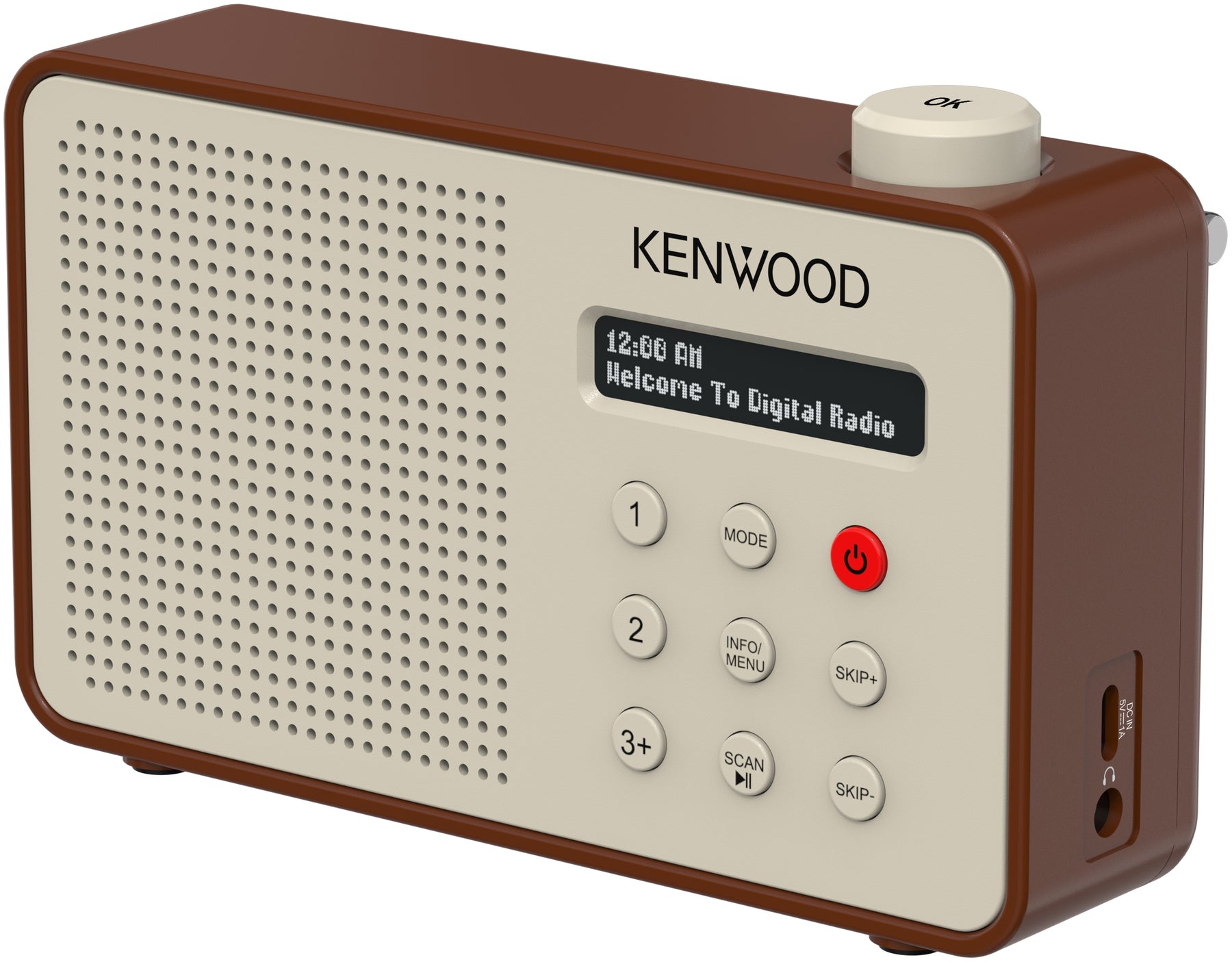 Kenwood CR-M25DAB Radio DAB + portatile
