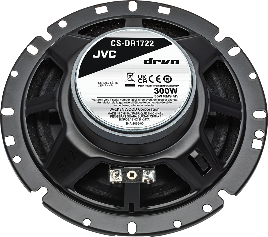 JVC CS-DR1722 - Altoparlanti 6 3/4" (17cm) 2 vie coassiali