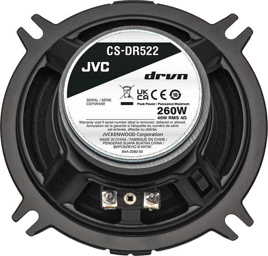 JVC CS-DR522 - Altoparlanti 5 1/4" (13cm) 2 vie coassiali