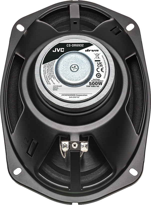 JVC CS-DR6932 - Altoparlanti 6x9" (15x23cm) 3 vie coassiali