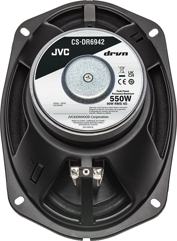 JVC CS-DR6942 - Altoparlanti 6x9" (15x23cm) 4 vie coassiali