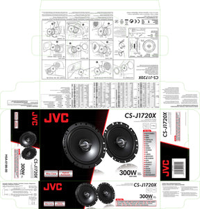 JVC CS-J1720X Altoparlante coassiale