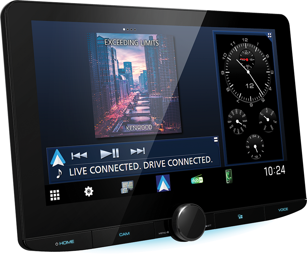 KENWOOD DMX9724XDS Digital Multimedia Receiver da 10.1”