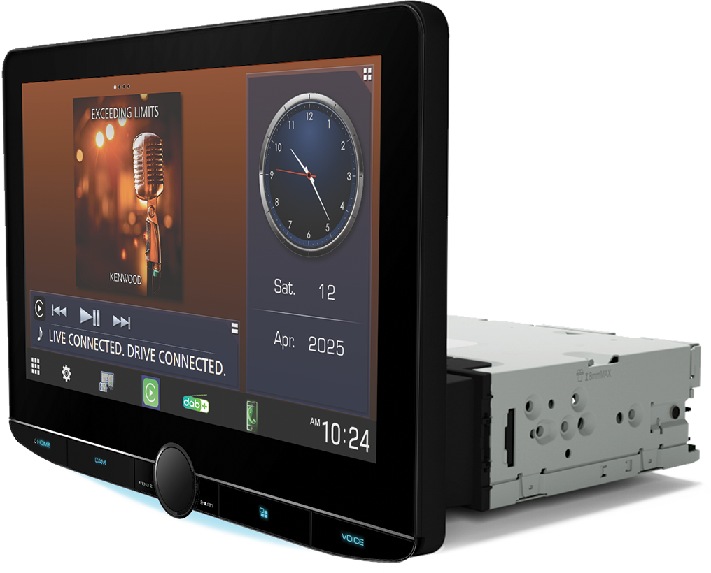 KENWOOD DMX9724XDS Digital Multimedia Receiver da 10.1”