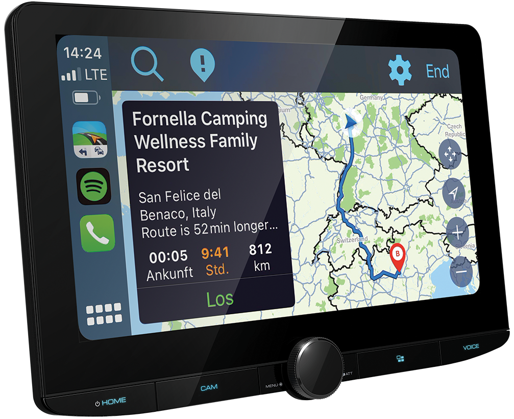 KENWOOD DMX9724XDS Digital Multimedia Receiver da 10.1”