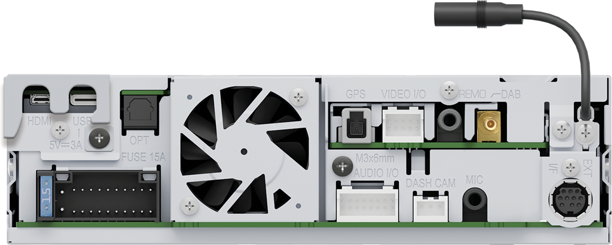 KENWOOD DMX9724XDS Digital Multimedia Receiver da 10.1”