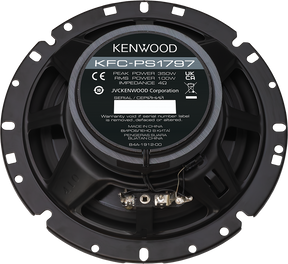 KENWOOD KFC-PS1797 - Coppia di Speakers a 2 vie. Cono da 170mm, con griglia