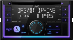 JVC KW-DB95BT Sintolettore CD  2DIN con  Bluetooth e tuner DAB +