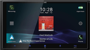 JVC KW-M795DBW Ricevitore multimediale digitale 2DIN con display ad alta definizione