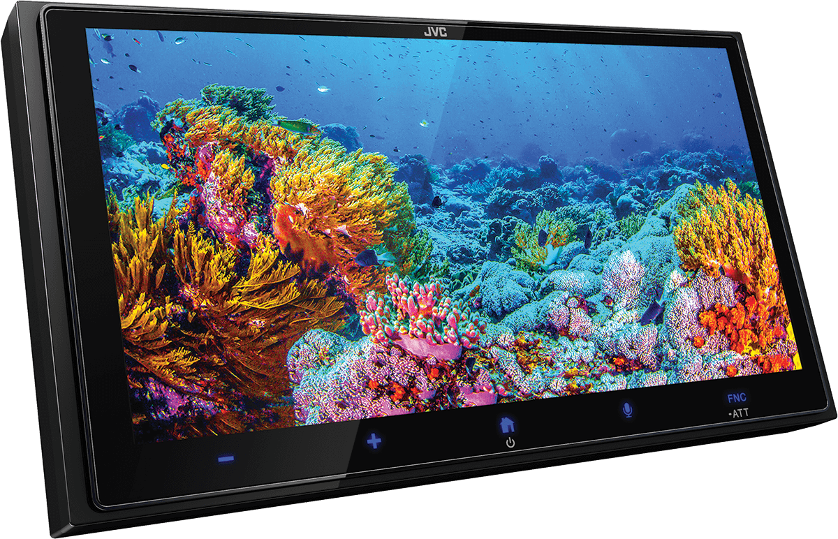 JVC KW-M795DBW Ricevitore multimediale digitale 2DIN con display ad alta definizione