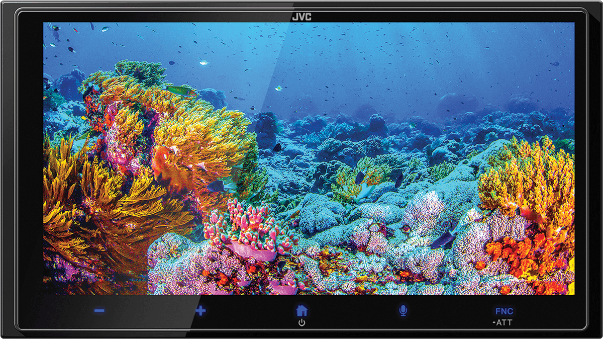 JVC KW-M795DBW Ricevitore multimediale digitale 2DIN con display ad alta definizione