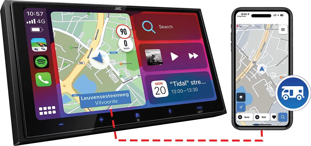 JVC KW-795DBW – MONITOR MULTIMEDIA