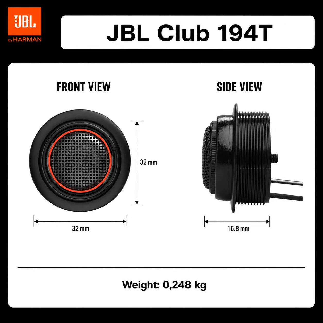 JBL Club 194T