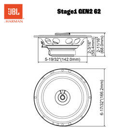 JBL STAGE1 GEN2 62