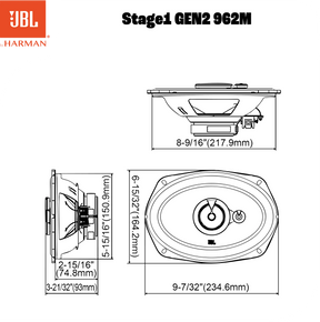 Altoparlanti JBL STAGE1 962M GEN2