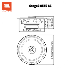 Altoparlanti JBL STAGE2 65 GEN2