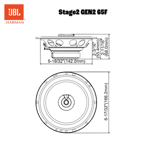 Altoparlanti JBL STAGE2 65F GEN2