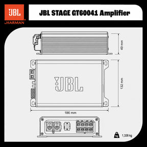 Amplificatore JBL STAGE GT60041