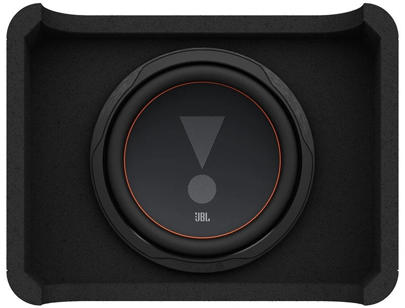 JBL CLUB 1000P - Autosubwoofer - Subwoofer da 10” per auto con cabinet - 700W RMS / 1400W Piek - Cabinet a sfiato Slip Stream