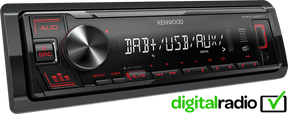 Kenwood KMM-DAB307. Digital Media Receiver con Digital Radio DAB+ built-in