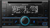 Kenwood DPX-7300DAB Sintolettore CD/USB con Digital radio DAB+, Bluetooth e assistente vocale Amazon Alexa