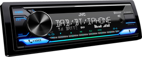 JVC KD-DB922BT Sintolettore CD 1DIN con Bluetooth e Digital DAB+ tuner. Compatibile con  Amazon Alexa