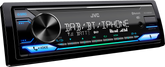 JVC KD-X482DBT Digital Media Receiver  1DIN con Bluetooth e tuner Digital DAB+. Compatibile con  Amazon Alexa