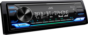 JVC KD-X482DBT Digital Media Receiver  1DIN con Bluetooth e tuner Digital DAB+. Compatibile con  Amazon Alexa