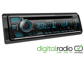 Kenwood KDC-BT760DAB. Sintolettore CD  Digital con radio DAB+, Bluetooth technology e assistente vocale Amazon Alexa