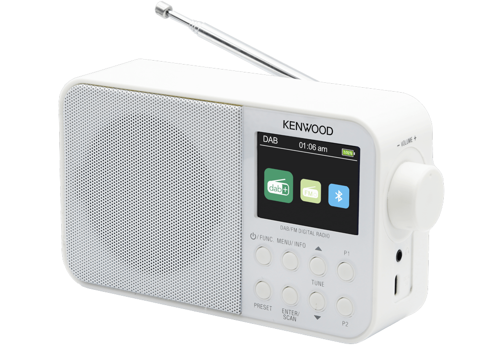 Kenwood CR-M30DAB Radio DAB + portatile