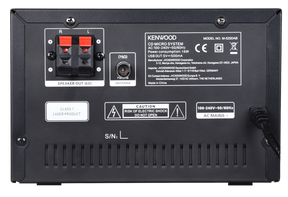 Kenwood M-525DAB Sistema Micro Hi-Fi con CD, USB, DAB+ e streaming audio Bluetooth