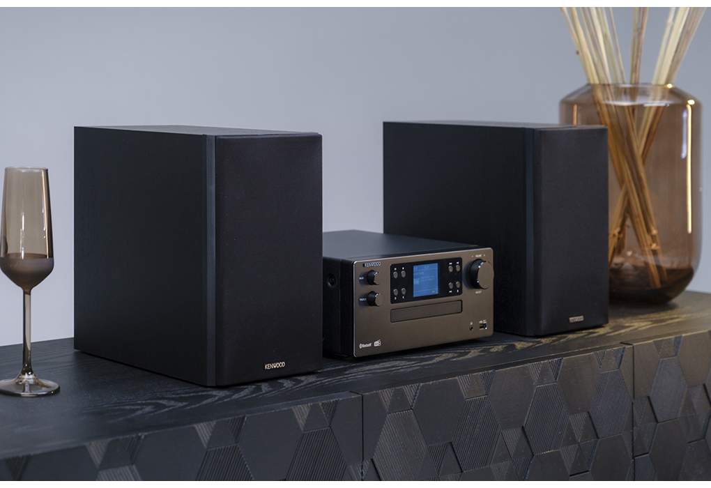 Kenwood M-925DAB Sistema Hi-Fi micro con lettore CD, SB, DAB+ e streaming audio Bluetooth