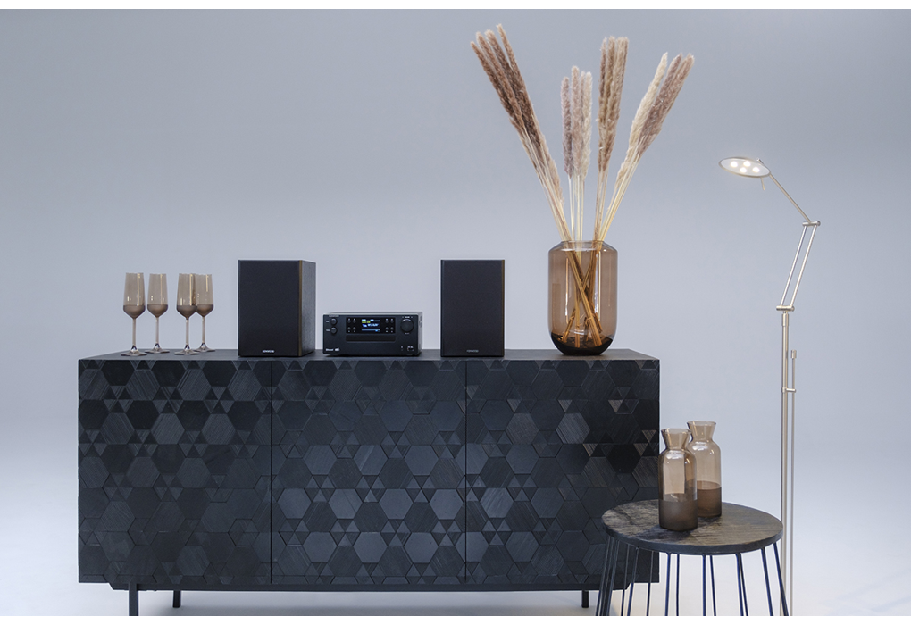 Kenwood M-925DAB Sistema Hi-Fi micro con lettore CD, SB, DAB+ e streaming audio Bluetooth