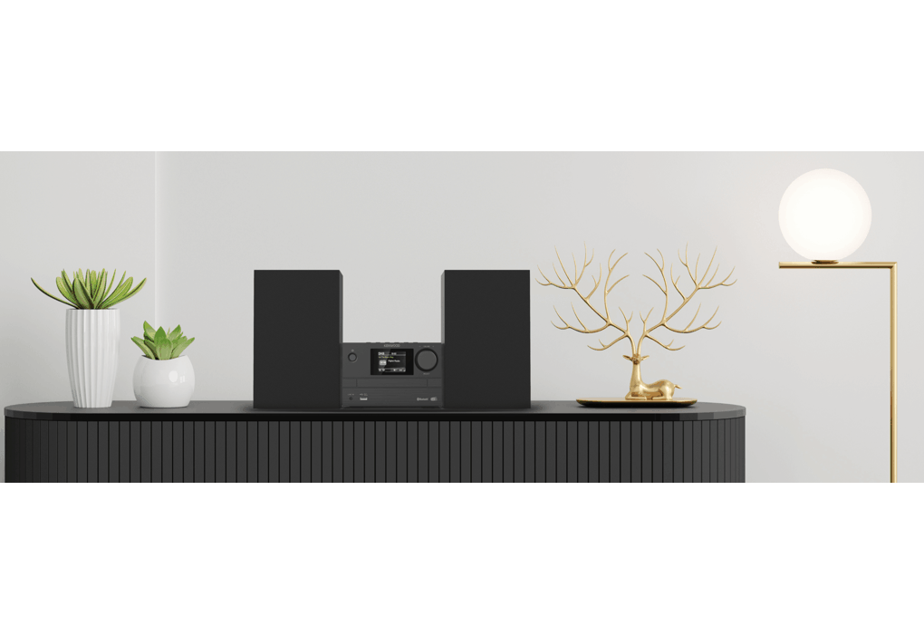 Kenwood M-525DAB Sistema Micro Hi-Fi con CD, USB, DAB+ e streaming audio Bluetooth