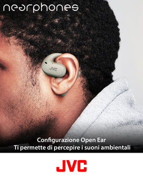 JVC Nearphones HA-NP35T, Auricolari True Wireless, con Cancellazione del Rumore