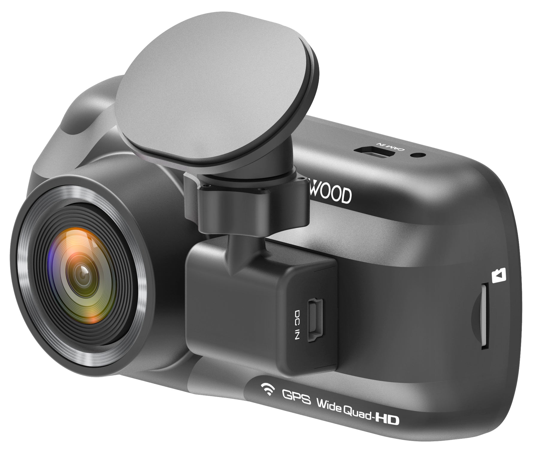 Kenwood DRV-A501W DashCam Wide Quad HD con wireless LAN integrata e GPS