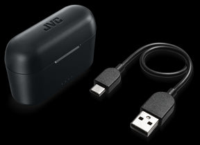 JVC HA-A3T-B-U Cuffie Intrauricolari Bluetooth Truly Wireless, colore nero