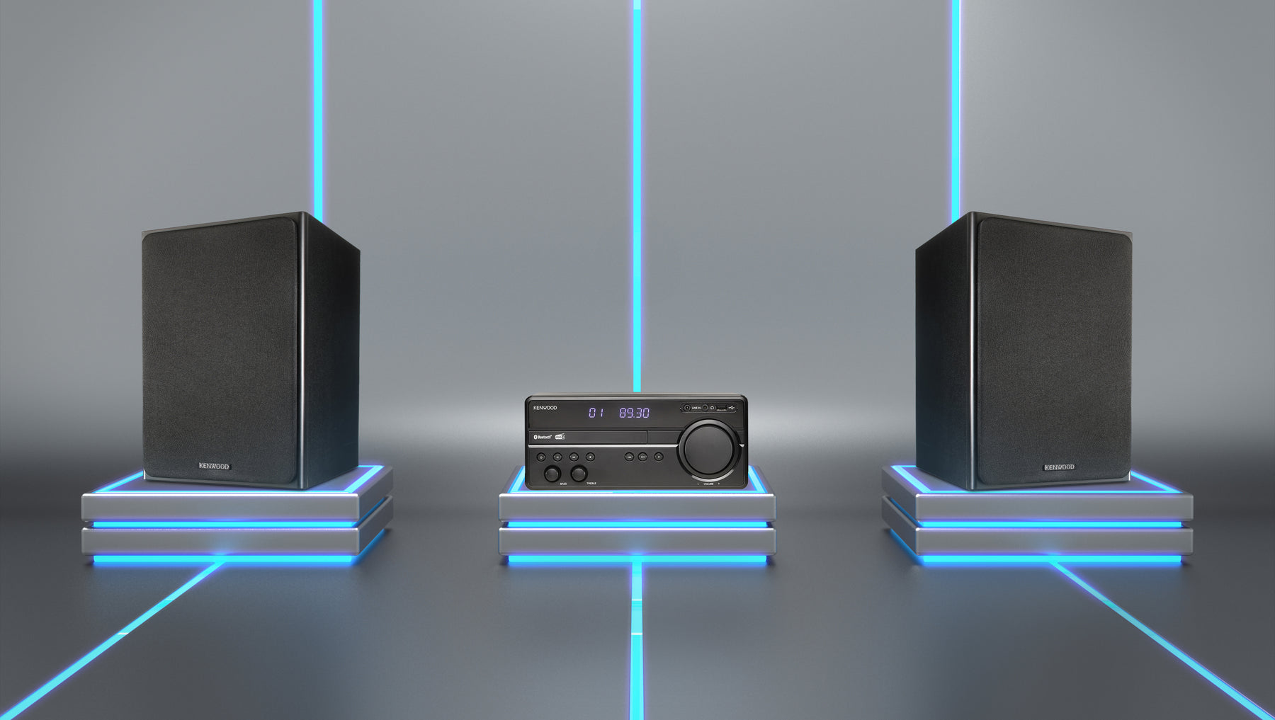 KENWOOD M-819DAB Sistema Micro Hi-Fi Bluetooth DAB+